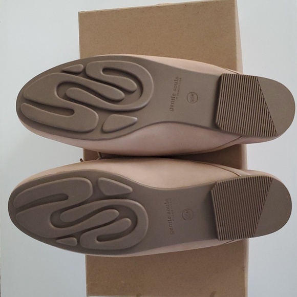 Gentle Souls Eugene Bow Leather Slide Flat Mule 9.5 - Picture 6 of 13